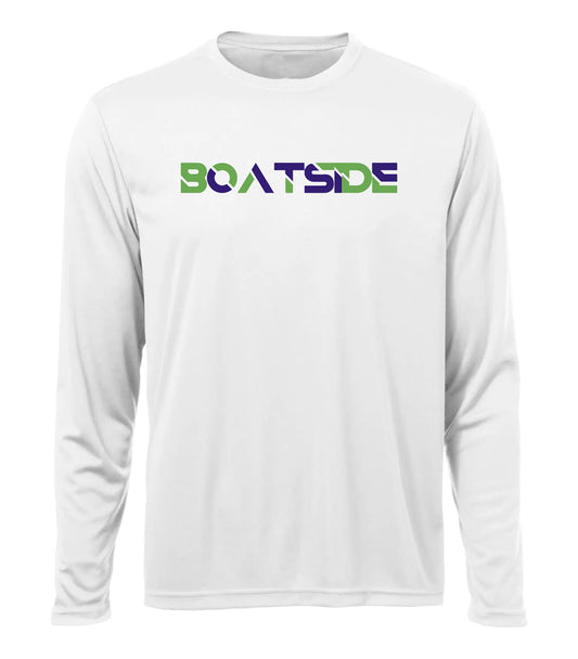 Boatside Logo - Long Sleeve SPF 15